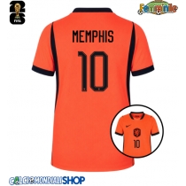 Maglie da calcio Paesi Bassi Memphis Depay #10 Prima Maglia Femminile Mondiali 2026  Manica Corta